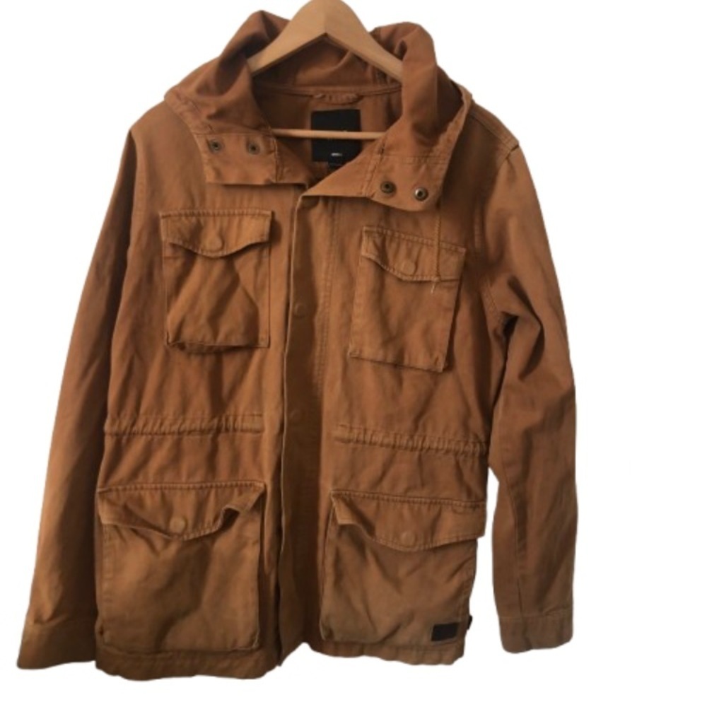 Vans Men's Brown Field Drill Chore Jacket Small